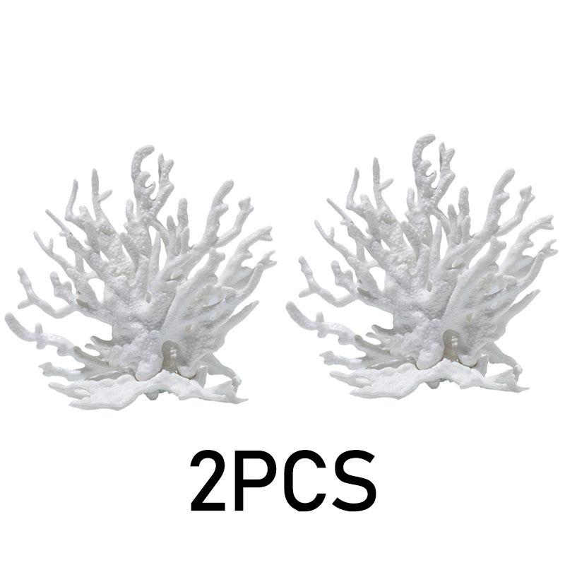 Fake Coral Aquarium Decoration for Aquarium Coral Water Plant Resin Fish Tank Aquascape Simulation ZSP06