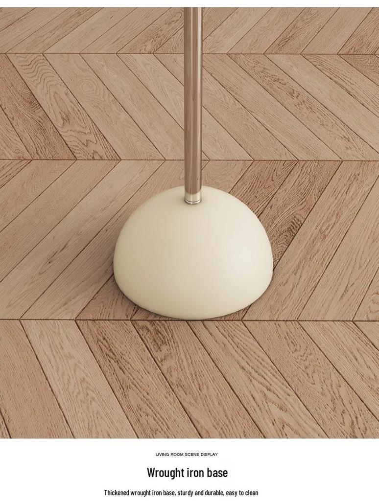 Luxury Minimalist Cream Floor Lamp for Living Room and Bedroom