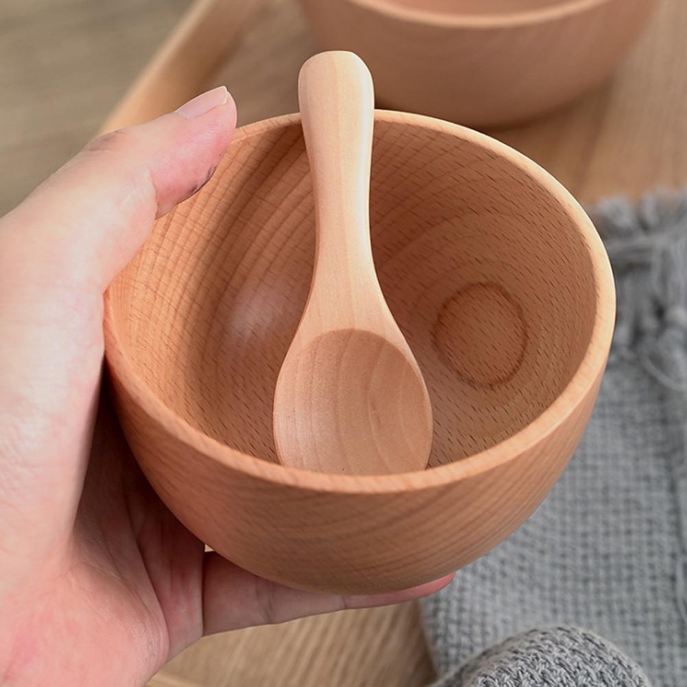 Runde Reissuppe Salat Speiseschüssel Utensilien Lebensmittelbehälter Geschirr KüchenzubehörGroß 14 x 6cm