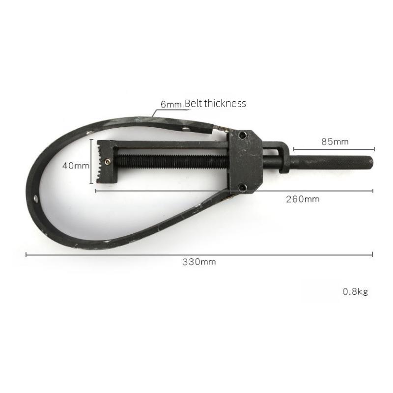 Motorcycle Flywheel Holder Tool 330MM/13 In Pulley Tighten Device Adjustable Flywheel Fixed Wrench Clutch Repair Puller Tool