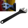 Adjustable Adjustable Wrench 45 Steel Open End Wrench New Black Oxide Wrench  General Maintenance