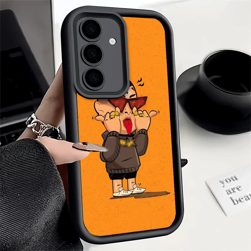 Phone Case for Samsung Galaxy A17 A16 A15 A14 A13 Bad Bunny Heart A56 A36 A26 A55 A35 A25 A54 A34 A24 A53 A33 A23 A07 A06