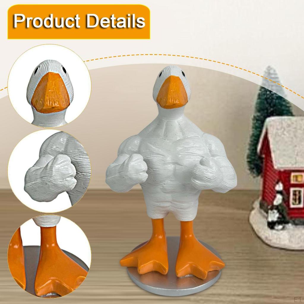 Haczyk na klucze kaczka, Dekoracja domu, Organizacja, Stojak do przechowywania, Rzeźba figurka zwierzęca statua