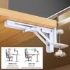Space Saving Heavy Duty Foldable Desktop Bracket Punch Free Desk Extension for Organized Office Home