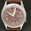 USED VINTAGE SEIKO 5 AUTOMATIC 7009A JAPAN MENS D/D BROWN WATCH 621c-a415323-2 SKU621c-a415323