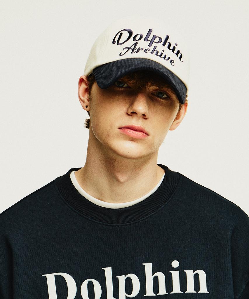 WAIKEI Dolphin Archive Two-Tone Ball Cap Navy