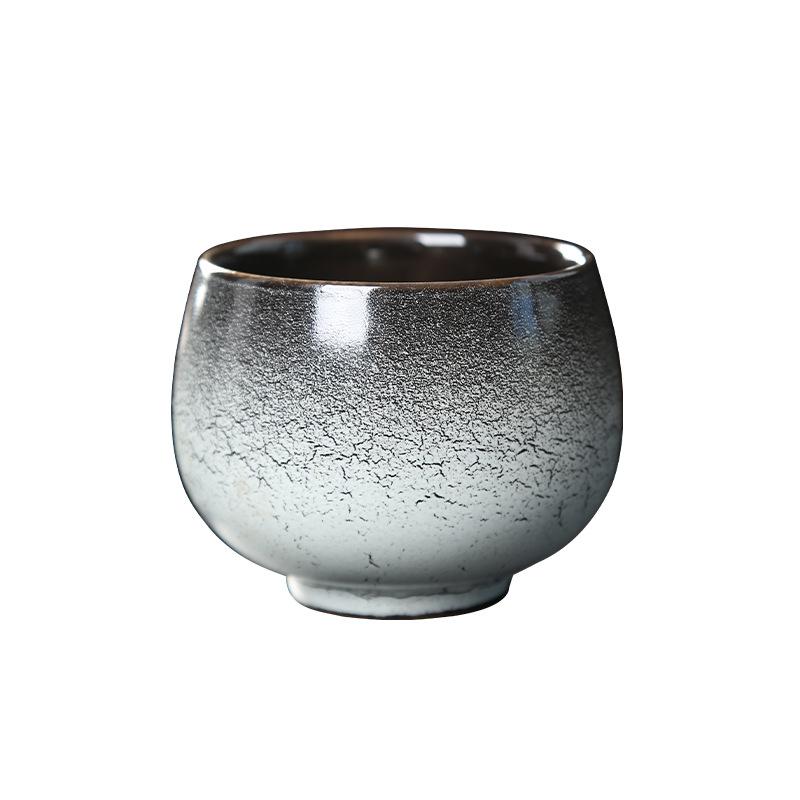 Japanese Espresso Creative Gradual Change Color Water Cup Teacup Kiln Change Master Cup Single Cup Tea Bowl