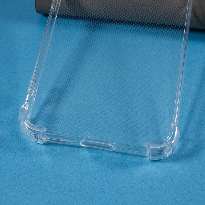 For Samsung Galaxy S22+ 5G Back Cover Reinforced Corners Anti-drop TPU Transparent Phone Case