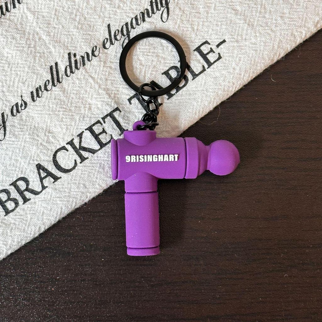 Miu Series Mini Barbell & Dumbbell Plate Keychain Bag Charm