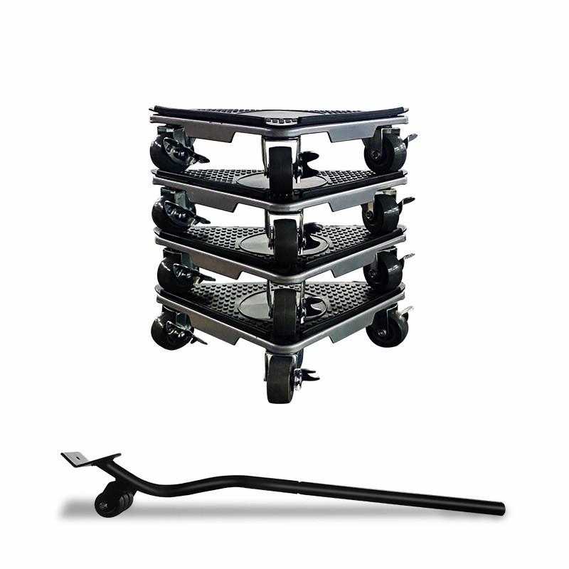 360° Drehung Schwerlasttransportwerkzeug-Set Haushaltsumzug Universalrad Möbelheber Umzugshelfer