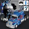 Gesture-sensing Shape-shifting Wireless Remote-controlled Car Charging Big Yellow Toy Car Qin Tian Jing Gang Robot Car for Children, Boy Oversized Toy