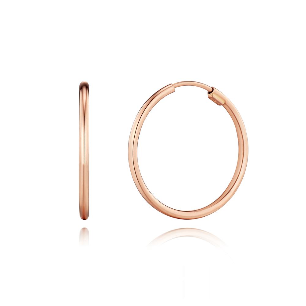 Roseedor Flat Petit One-Touch Earrings (Pg)_282300176