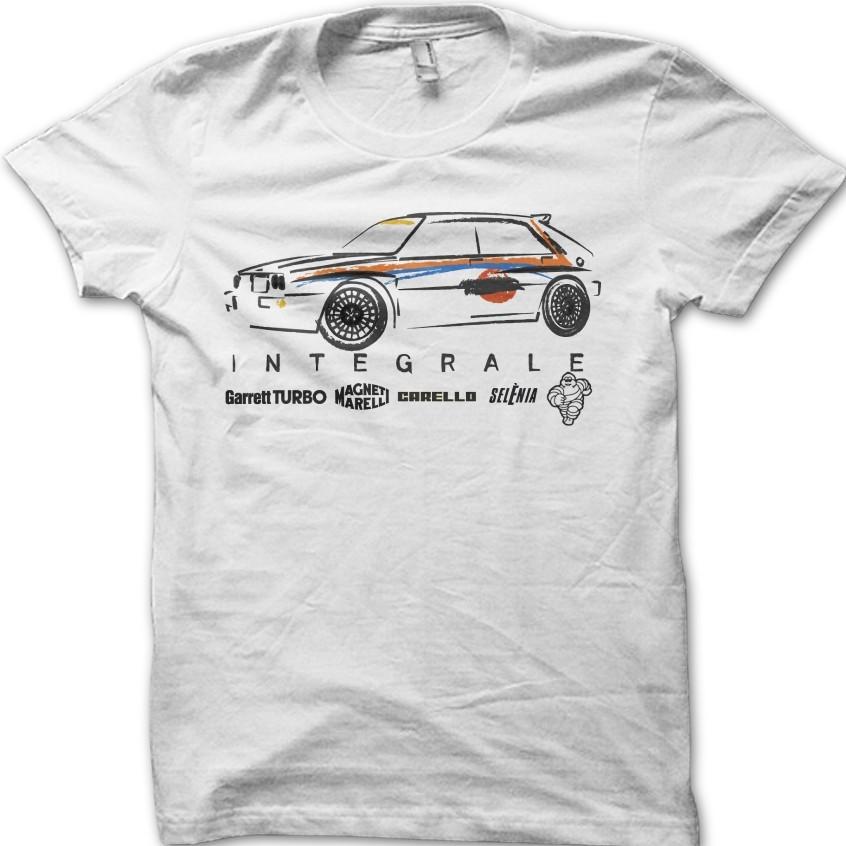 

Integrale Classic Retro Motorsport Vintage Car T-Shirt 06175 S разноцветный