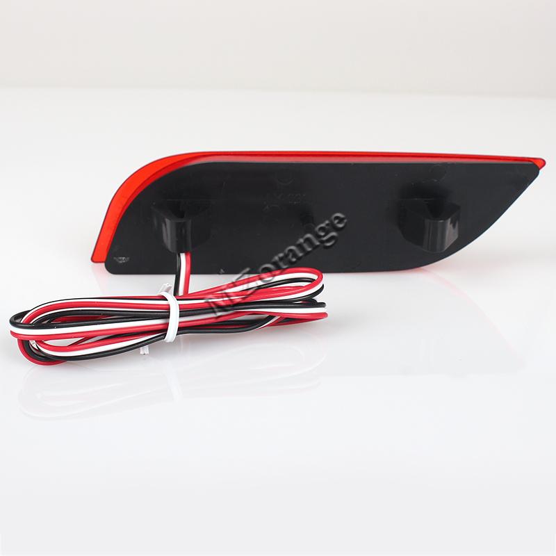 Tylny Odblask Zderzaka Światła Stop Dla Subaru Impreza XV WRX LEVORG Crossover Tylne Lampy LED Akcesoria Samochodowe Zewnętrzne