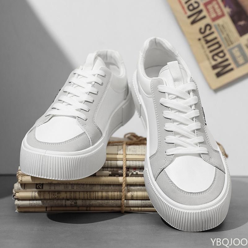 2025 New Trendy Sneakers Low cut color blocked men's Sneaker Thick soled casual oversized board shoes Male fashion lace up Shoes