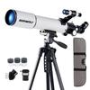 BORWOLF 70500 HD Teleskop Astronomiczny do Obserwacji Gwiazd i Księżyca