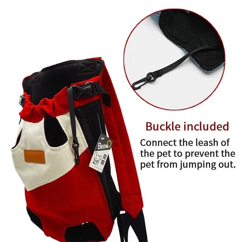 Portable Travel Pet Bag Cat Carrying Bag Design Cat Carrier Bag Cotton Canvas Backpack for Kitty Cat Supplies Cat Carrier