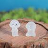 Resin Crafts People Figurines Miniatures Glow in Dark Little Man Statue  Fairy Garden Decorations