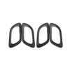 ABS Car Door Handle Holder Window Lift Switch Button Cover Trim For Peugeot 3008 2011- 2015 Car Accessories