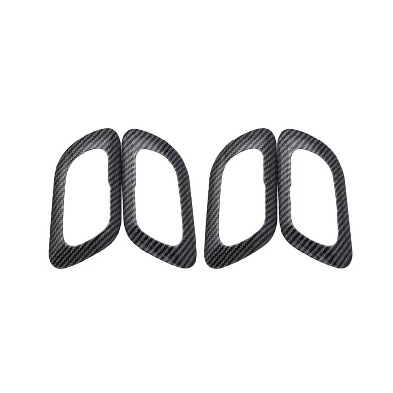 ABS Car Door Handle Holder Window Lift Switch Button Cover Trim For Peugeot 3008 2011- 2015 Car Accessories