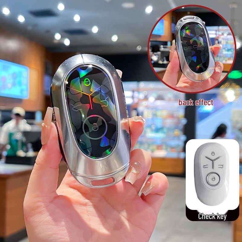 Geely Vision 2025 Key Case: Youth Dream Freedom Metal Buckle Shell