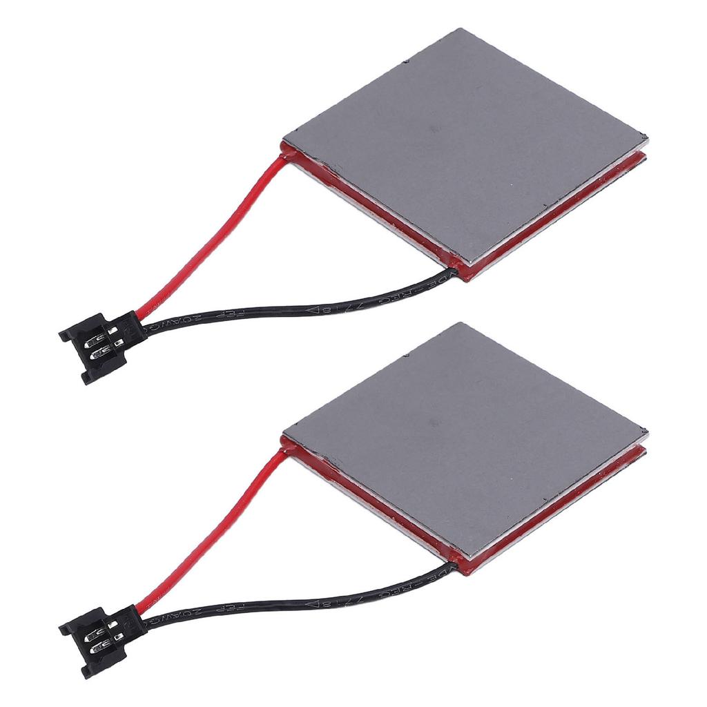 2Pcs Fireplace Fan Power Generation Sheet Heat Powered Wood Stove Fan Replacement Repair 227℃ Heat R