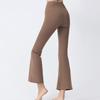 Women's High-Waist Flared Fitness Pants