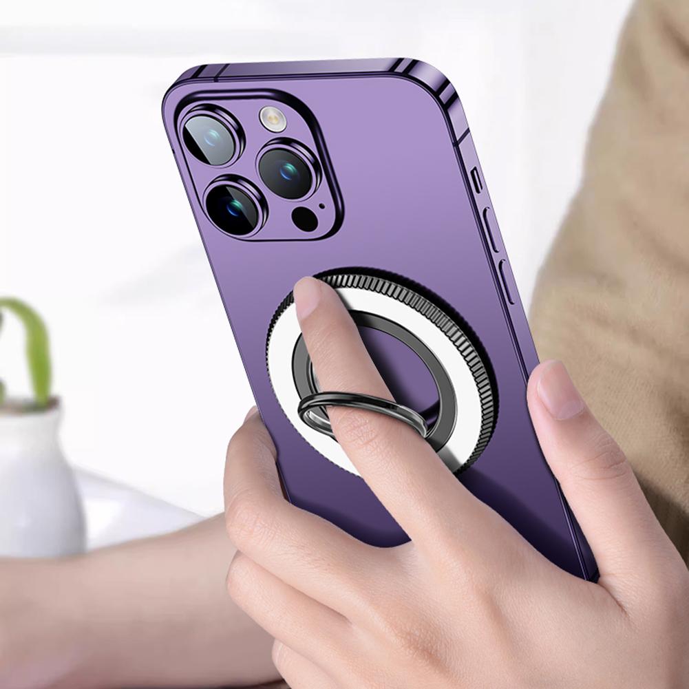 Magnetic Phone Ring Holder 360° Rotate Ring Finger Ring Kickstand for iPhone 15 Pro Max 14 13 12 for Samsung for LG Phone