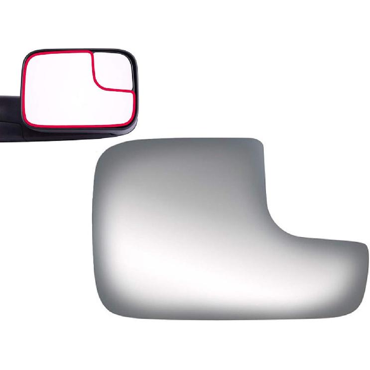 Lower Towing Mirror Replacement Glass fit for 1994-2009 Dodge Ram 1500 2500 3500 4000 4500 5500 700 Van Pickup Truck Passenger Right Side RH Flat,
