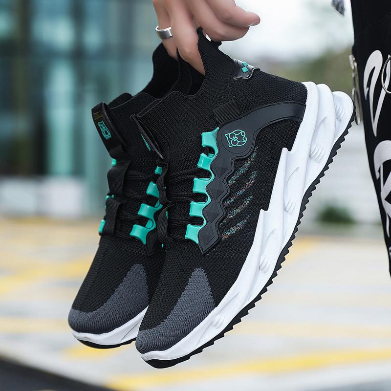 

Мужские кроссовки 45 размера, новые, дышащие, сетчатые, повседневные, спортивные, корейская версия, модный тренд для сезона весна-лето-осень-зима 41 чёрный