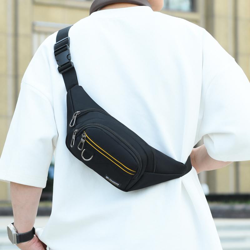 Waist Pack Casual Functional Fashion Men Waterproof Fanny Pack Women Belt Bum Bag Male Phone Wallet Pouch Bags Unisex