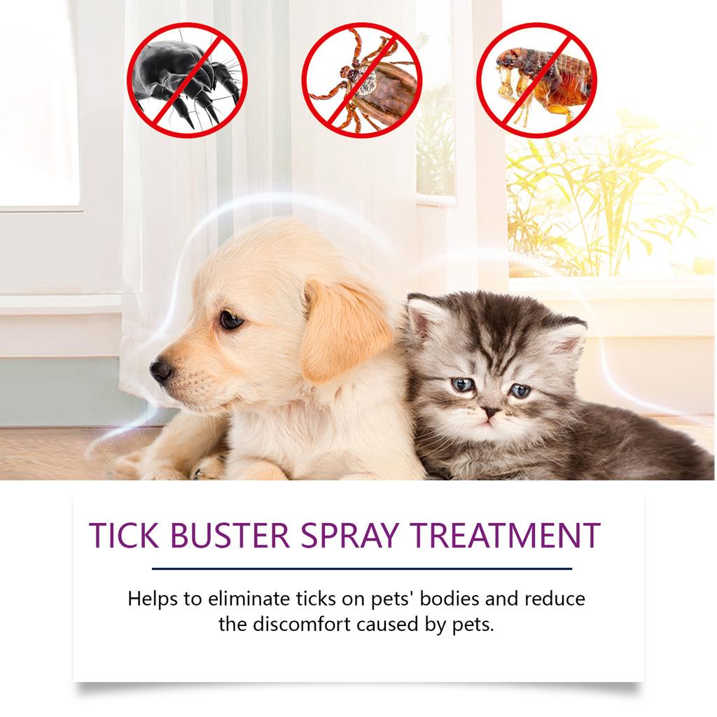 Pet Insect Spray Protects Your Mild Ingredients Pet Insect Spray 100ml