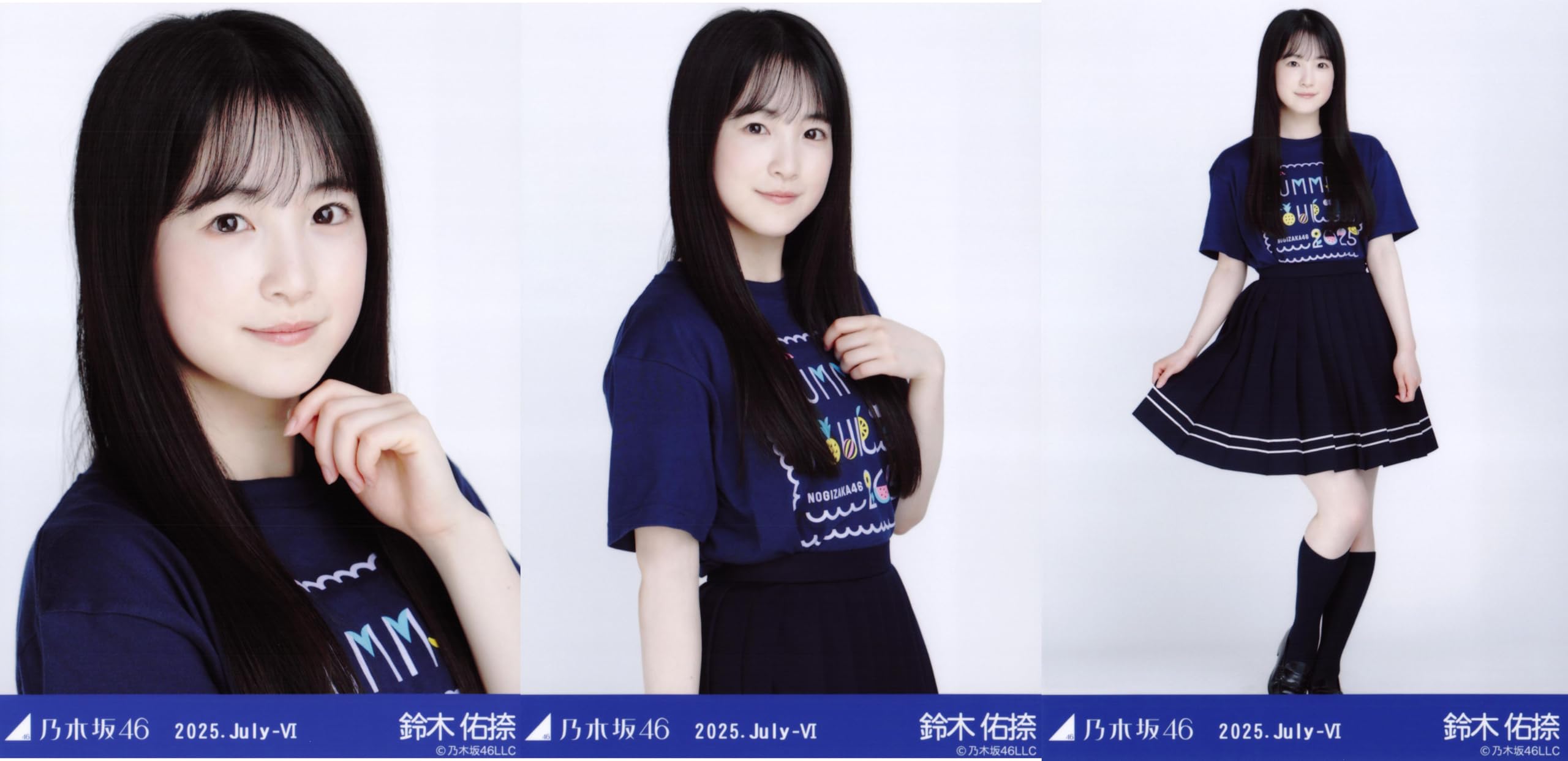 

Nogizaka46 Photo July 2025 Midsummer National Tour 2025 T-shirt B ver. Suzuki Yuna