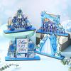 4 Pcs Something Blue Before I Do Bridal Shower Decorations Wooden Table Floral Centerpiece Sign Love Is Sweet Tabletop Backdrop