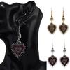 Boucles d'Oreilles Diamant Œil du Diable Amour Personnalisé