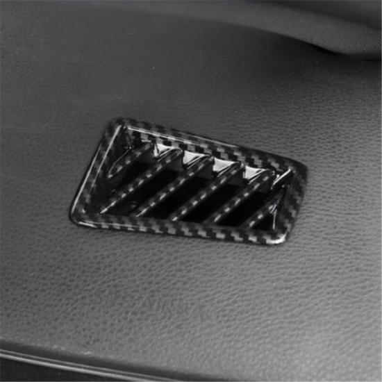 Carbon Fiber 2X Dashboard Air Outlet Vent Cover Trim For Toyota Avalon 2019-2021
