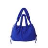Solid Color Nylon Zipper Shoulder Bag Stylish Design Women's Crossbody Bag Stylish Sweet Multi-functional Tote Bag