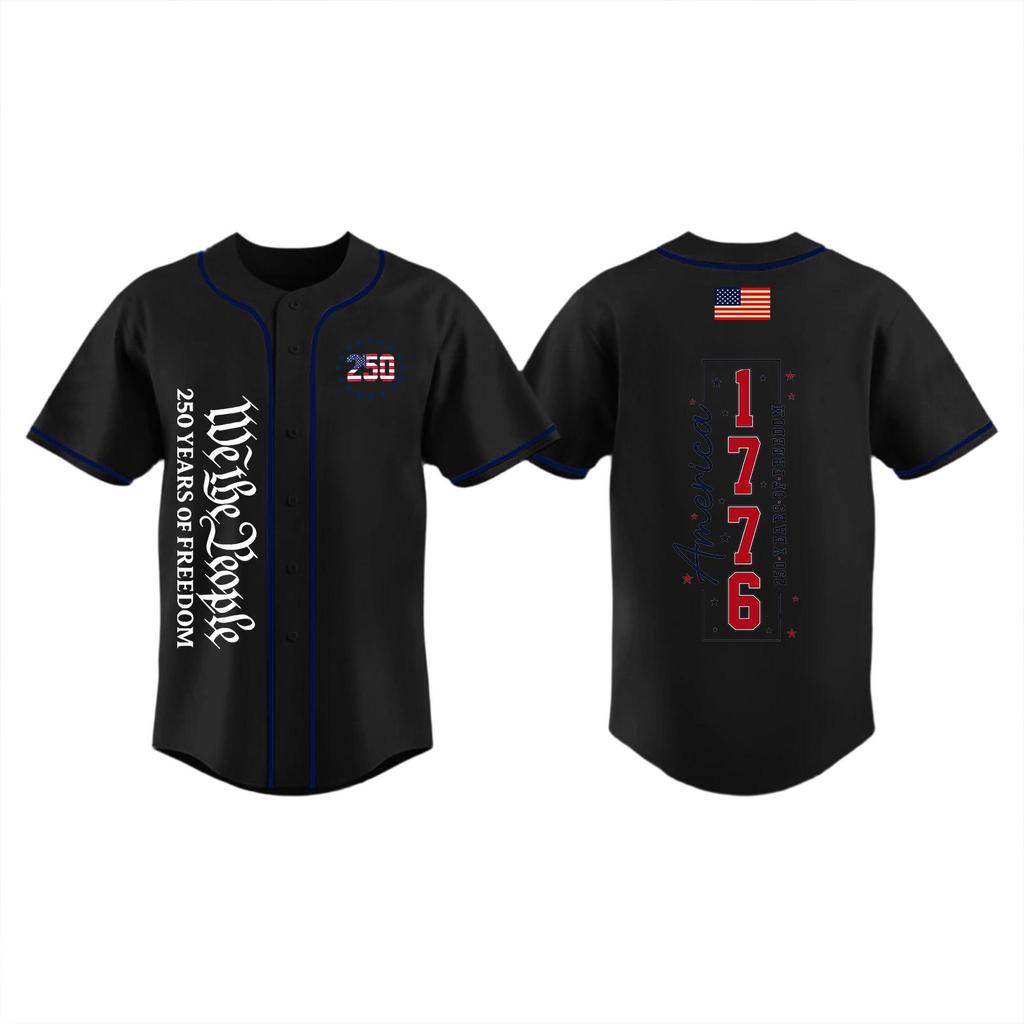 Children's Casual Print Short-sleeved Baseball Jerseys Children's Sportswear Top