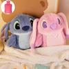 Cute Stitch Water Bag Plush Toy For Warm Hands Adorable Cartoon Style Gift Idea For Girls
