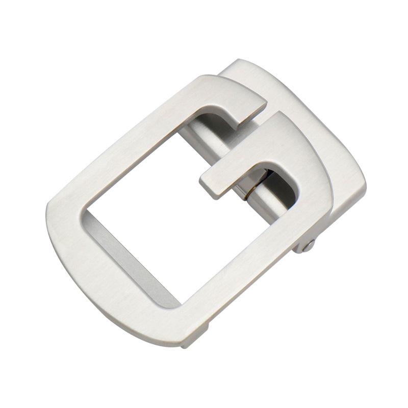 High-End Men's Fashionable Stainless Steel Automatic Belt Buckle, Versatile Design