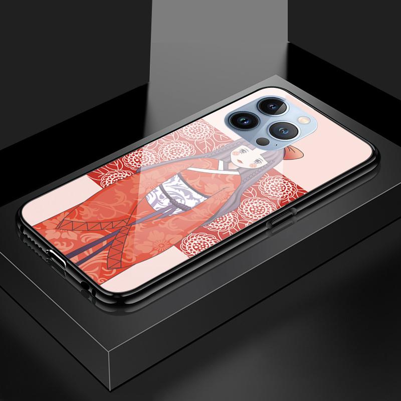 Pouzdro na telefon z tvrzeného skla pro Huawei P30Lite Honor 90Lite 9X X6A X9B Infinix Hot40 Note30 Tecno Spark20 Moto G15 G22 Měkký okraj Nárazuvzdorný Hladký kryt