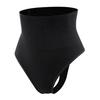 Women's High Waisted Thong Seamless No Show Tummy Control Underwear Sexy Breathable Body Shaper Panties