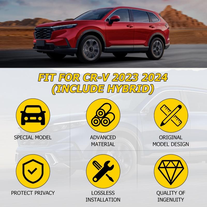 Retractable Rear Trunk Cargo Cover Double Curtain Tail Box Storage Panel For Honda CRV 2023-2025