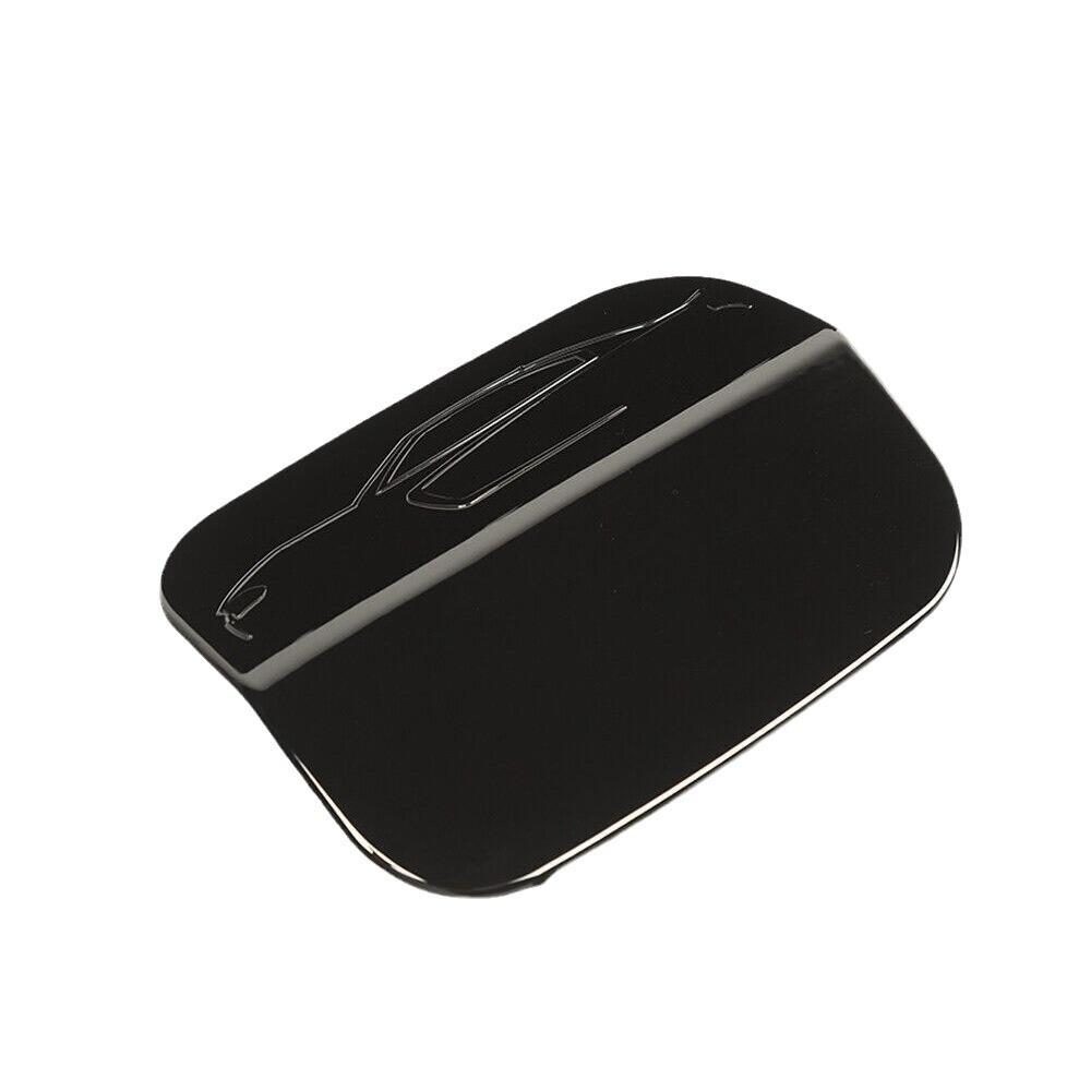 Gloss Black Front Bumper Protective Sticker for 2015-2021 Dodge Charger Fuel Cap