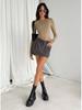 European and American Women's Casual Slim Fit Long Sleeve Pullover T-shirt Streetwear Set