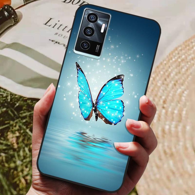 

Для vivo V23e Чехол Силиконовая Задняя Крышка Чехол для телефона для vivo V23e 5G V2126 Чехлы vivoV23E V 23E Мягкий бампер coque Полная защита vivo V23e
