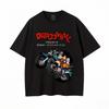 Unisexs Tshirt Japanese Anime Dragon Ball Print Tshirt Harley Cooku Cotton Tshirt Pop Street Style Shortsleeved Top White