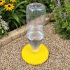 Automatic Water Dispenser for Bees, Chicks Water Feeder, Bee Water Dish, Compatible with Standard Plastic Bottles for Garden Backyard (Bottle Not