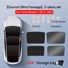 Roof Sunshades for Tesla Model Y 2025 Juniper Model 3 Sunroof Shade Sunshade Roof Sun Shade for 2024-2025 Tesla Model 3 HighlandWindshield Sunshades