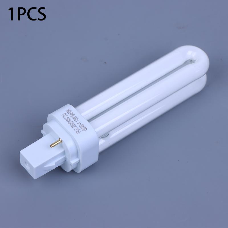 1/3/5Pcs Energy Saving Lamp Light Bulb Downlight Compact Fluorescent Bulbs Replacement Plug Led 2 Pin Double Tube Led Lamp Bulb